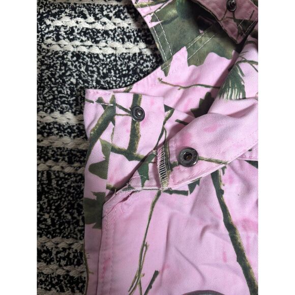 TRAILCREST 12-18 MONTHS PINK AND GREEN OVERALLS - Picture 8 of 9